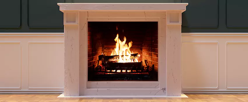 Decorative Electric Fireplace Installation in North Lauderdale, Florida