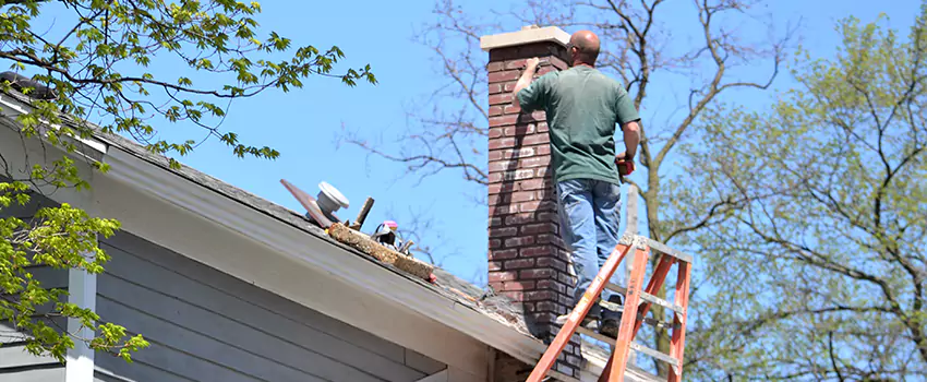 Vinyl and PVC Chimney Flashing Installation in North Lauderdale, FL