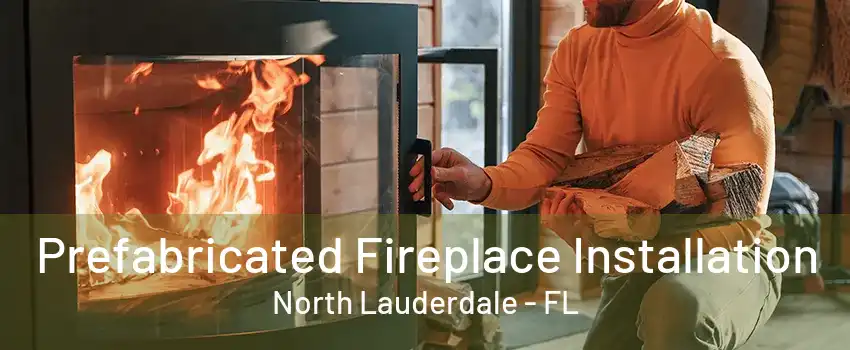 Prefabricated Fireplace Installation North Lauderdale - FL